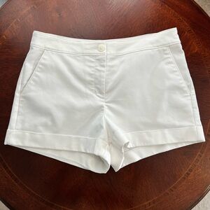 Women's Express White Shorts, 8